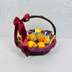 Корзина сладостей Витаминный взрыв